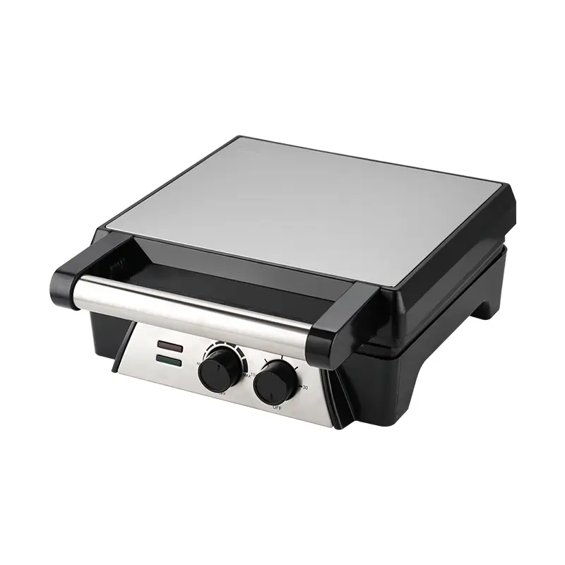 Grill di contatto antiaderente a temperatura regolabile