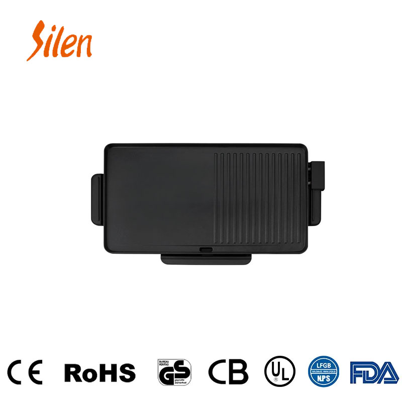 Open Grill With Fixed Plate